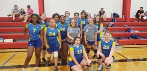 The Lady Vikes take 1st