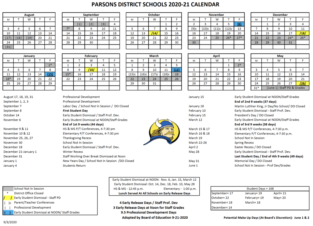 Usd 259 District Calendar - Adrian Tremblay