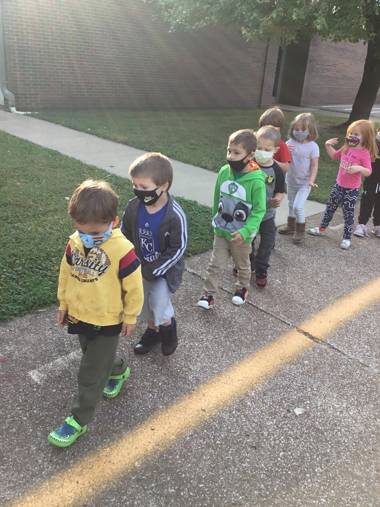 Walking to pumpkins