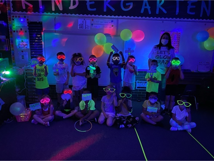 Glow Day in Ms. Stewart’s classroom was a blast!