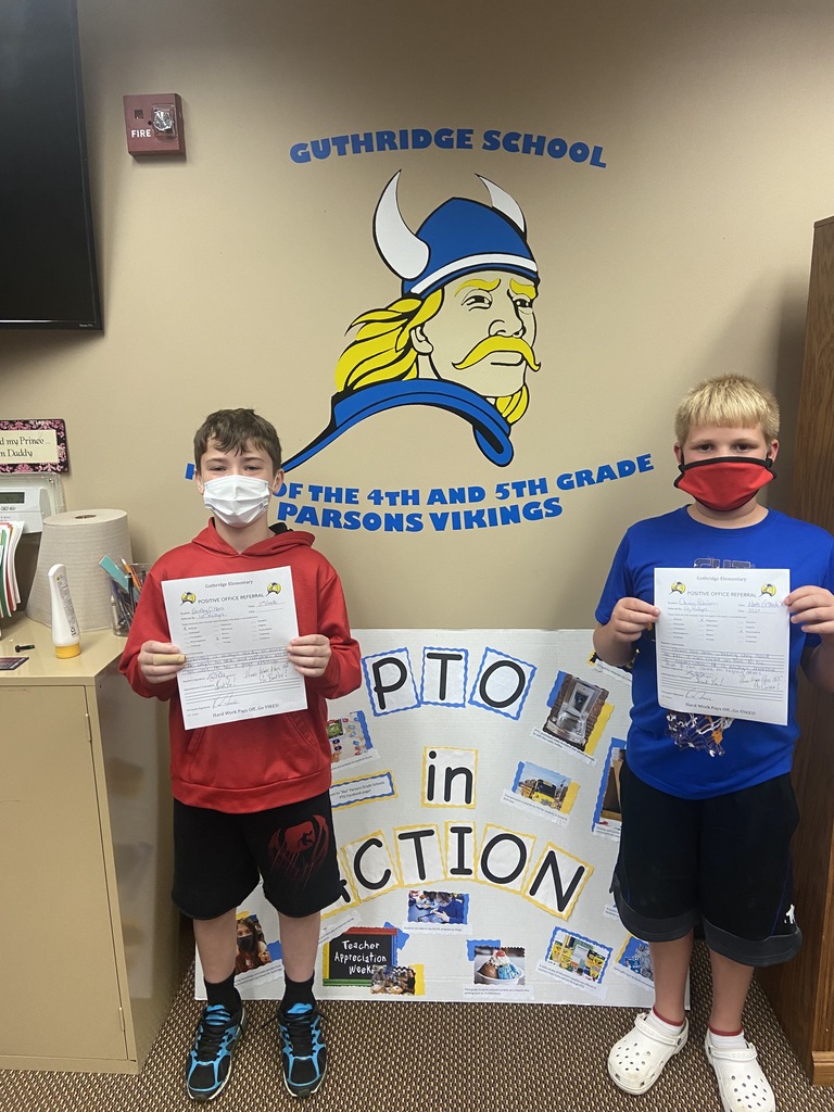Bentley & Caisen both earned Positive Office Referrals from Mrs. Phillips