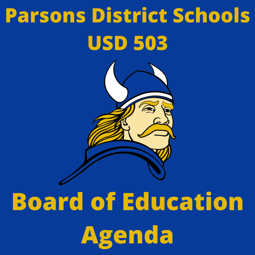 USD 503 BoE Agenda for the April 18, 2022 Meeting