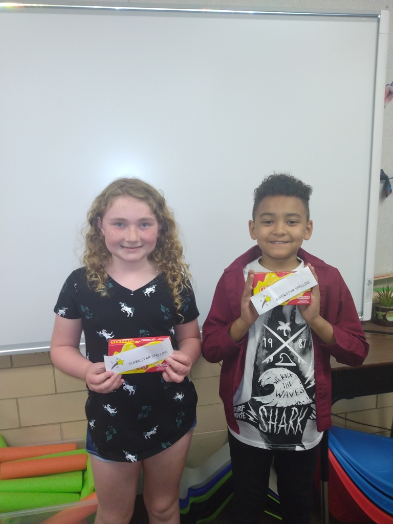 Elsie and Avery did an amazing job representing our class today in the big 3rd grade Spelling Bee ❣️ We are all super proud how well you both did!