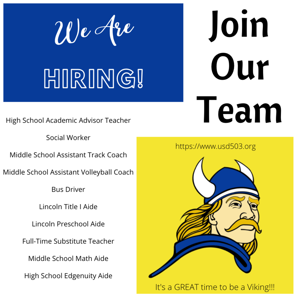 Join Our Team - Be A Viking