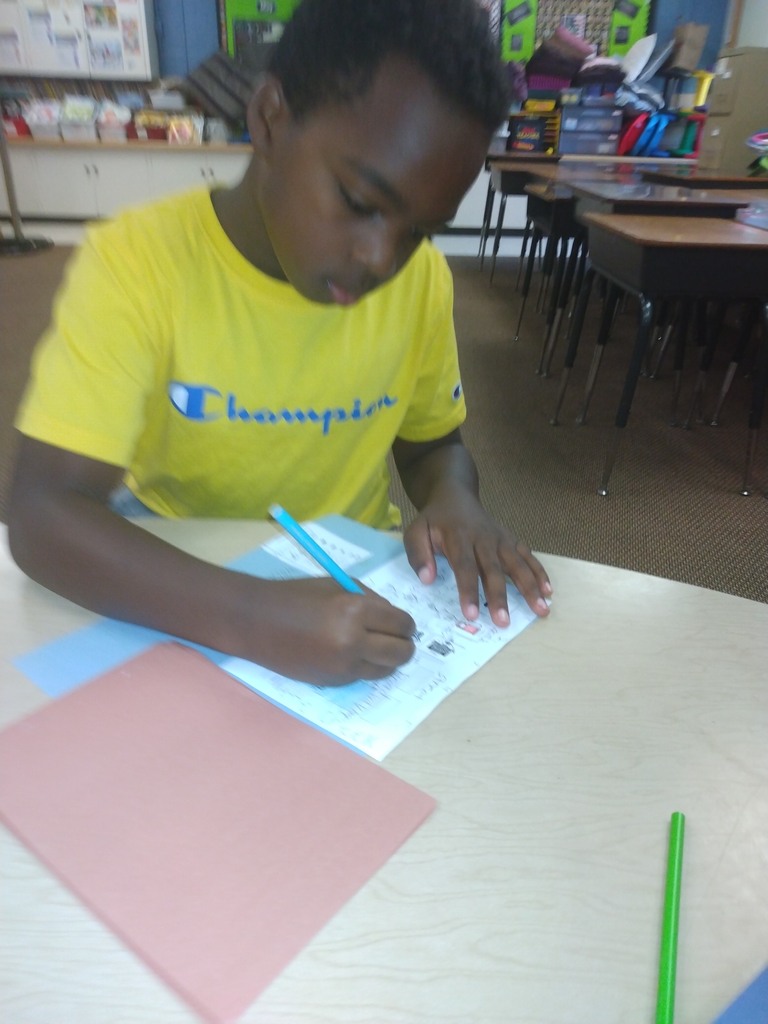 Garfield Summer School kids did an amazing job creating their very own map of the area around the school.