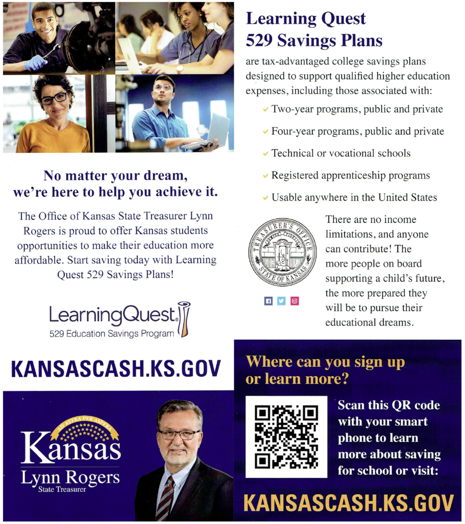 Kansas Learning Quest 529 Plans