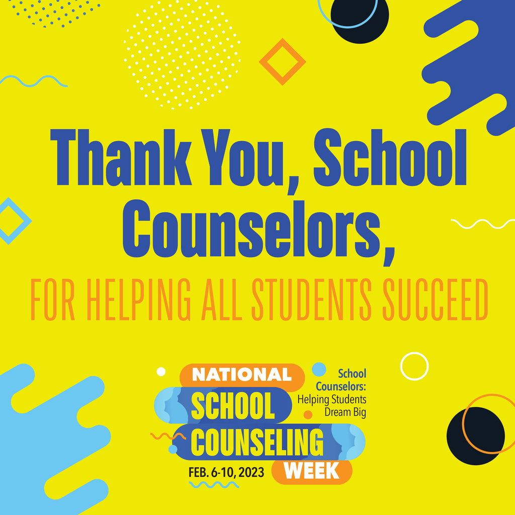 Thank You, School Counselors!