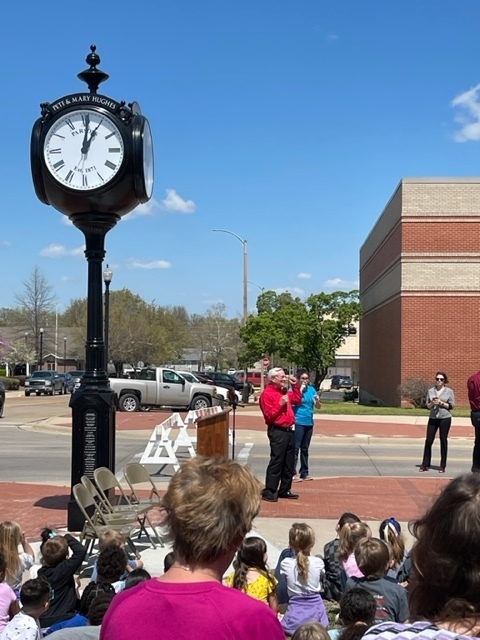 Clock dedication