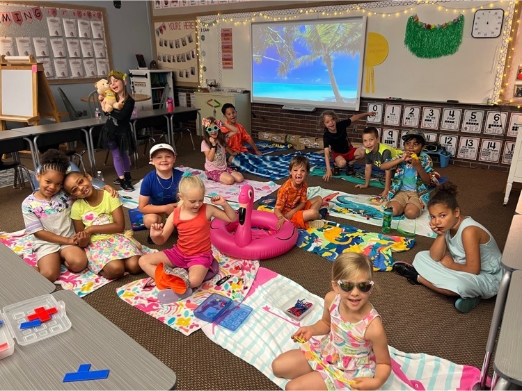 Miss Ally’s first graders are excited for summertime! ☀️