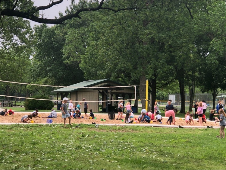kids playing in the sand