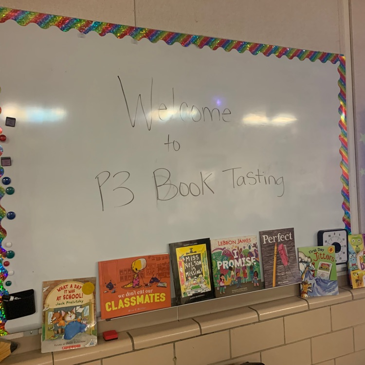 welcome to P3 book tasting 
