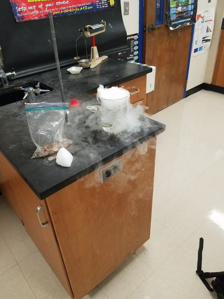 Dry ice boiling in room temperature water