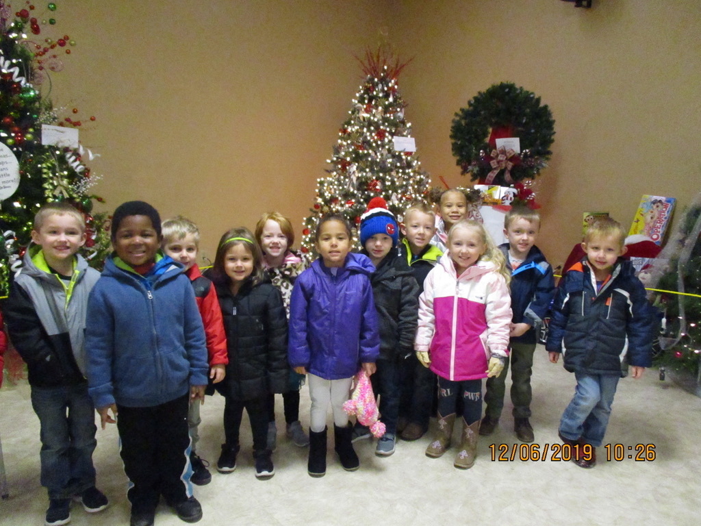 Preschool was viewing Stella Wells Christmas Trees.