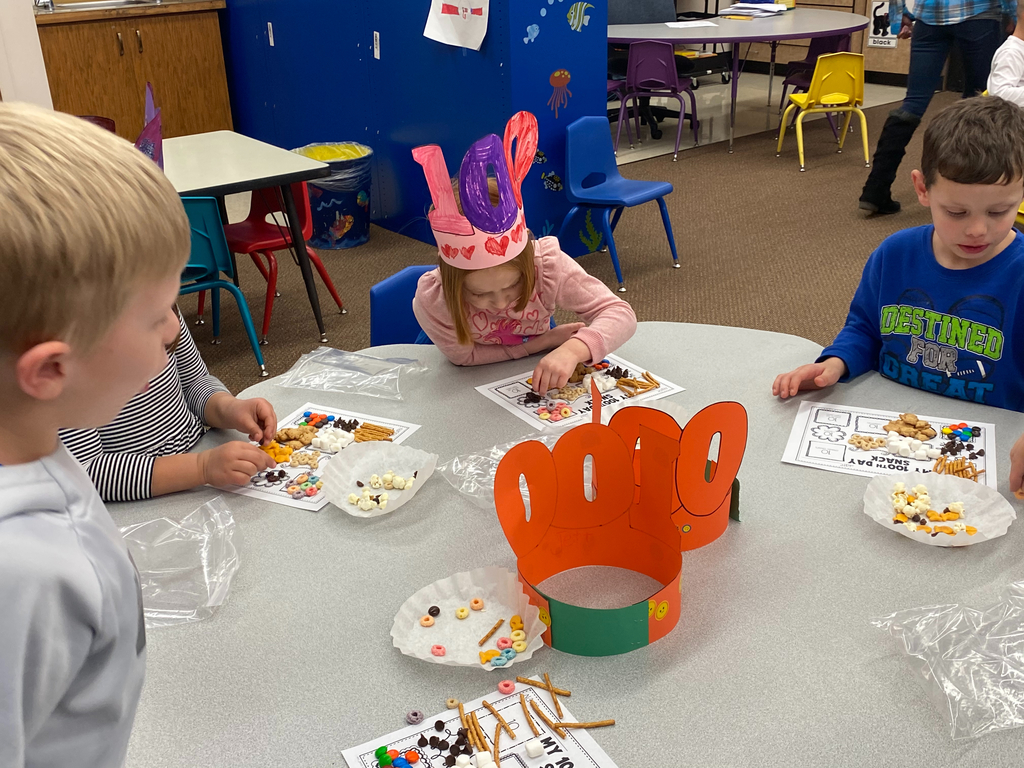 100th day snack sorting 
